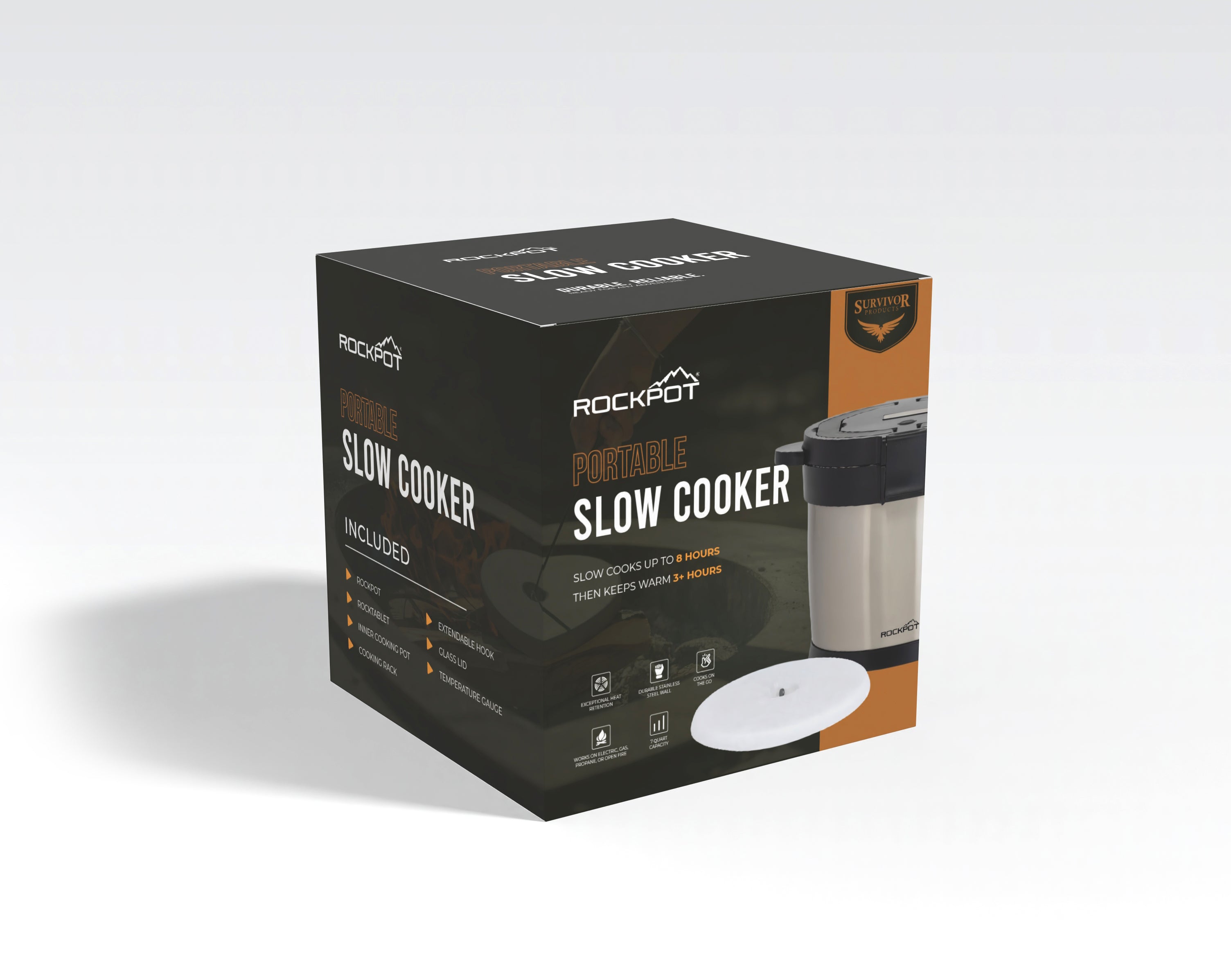 7QT RockPot — The Ultimate Outdoor Cooking Companion