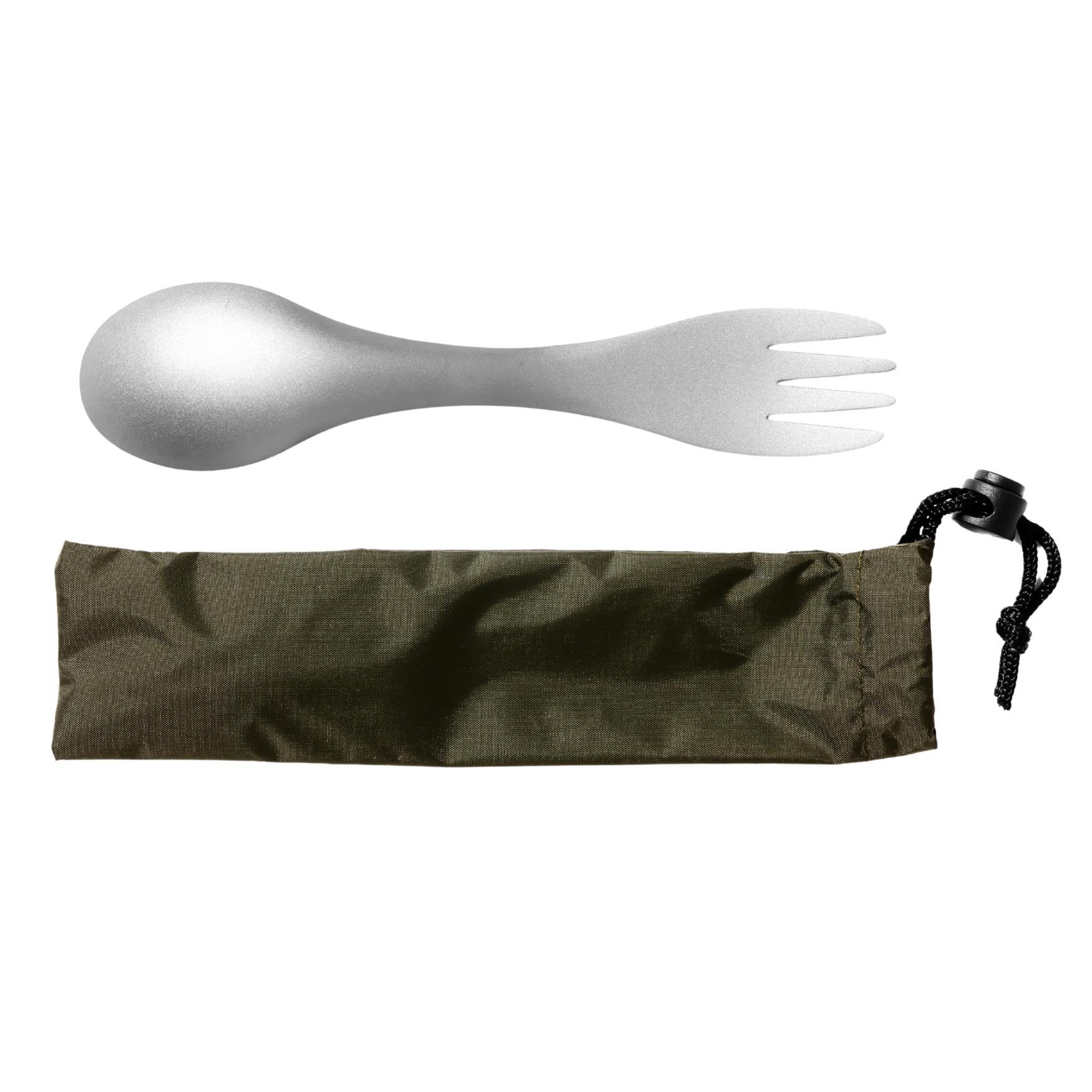 Titanium Spoon & Fork Combo — Lightweight Camp Utensils for Any Adventure